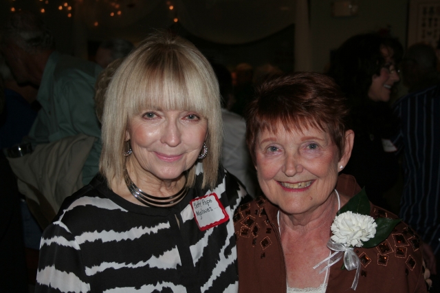 Betty Pope with Norma Kerling
