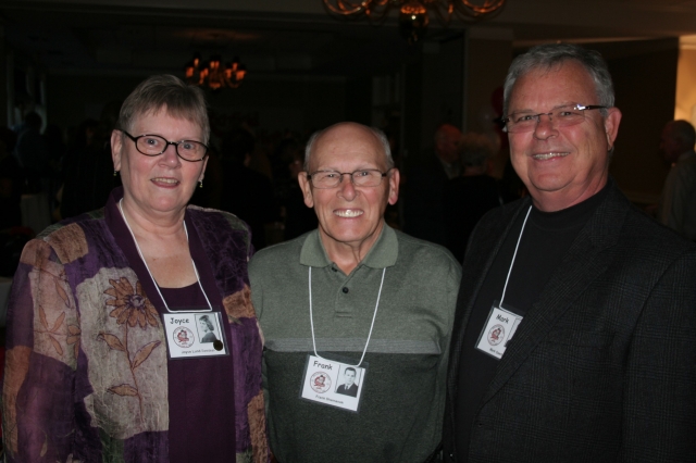 Joyce Lund, Frank Shemanek, & Mark Gaertner - Mt Calvary Lutheran Grade School Alumni
